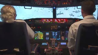 Flight Simulator Recreates Path of Doomed Boeing 737 Max 8 [upl. by Ylirama]