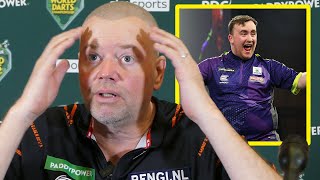 LUKE LITTLER A YOUNG VAN GERWEN  Raymond Van Barneveld HIGH PRAISE for teen prodigy [upl. by Cut]