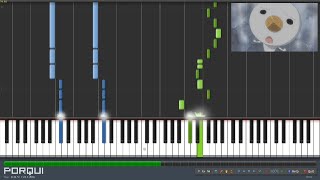 Fairy Tail Opening 1  Snow Fairy Piano Synthesia [upl. by Yukio]