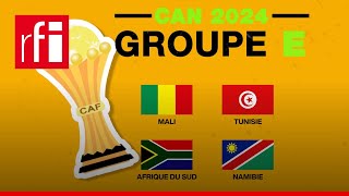 CAN 2024  tout sur le groupe E • RFI [upl. by Neellok]