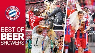 7 Championships 7 Beer Showers  Best of FC Bayern [upl. by Faubert]