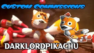 TAILS DOLL Custom for DarkLordPikachu [upl. by Anotyal909]