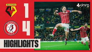 CITY ON FIRE ON BOXING DAY 🤯 Watford 14 Bristol City  Highlights [upl. by Virgie]