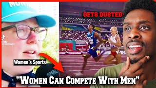 Woman tries to compete in Mens Sports and Got Humbled [upl. by Sharma]