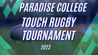 TOUCH RUGBY Tournament 2023 [upl. by Etnovad]