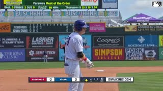 Owen Caissies RBI triple  MiLB Highlights [upl. by Katie]