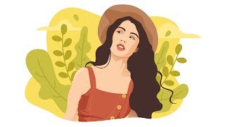 How to create FLAT ILLUSTRATION based on photo in Adobe Illustrator [upl. by Horwath]