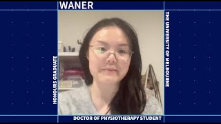 Meet Waner Honours alum and Doctor of Physiotherapy student [upl. by Slotnick]