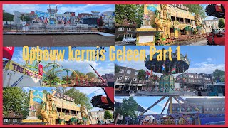 Opbouw Aufbau Gelaener Kirmes Kermis Geleen 2024 deel 1 [upl. by Gunnar521]