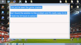 FIFA 12 Crash to Desktop Solution Lösung 100 [upl. by Trudnak]