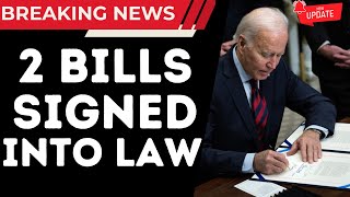 2 Veterans Bills Signed Into Law va benefits veterans [upl. by Negaet217]