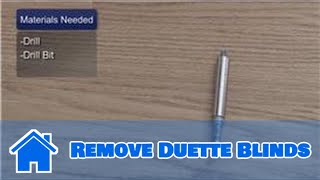 Window Blinds Maintenance  How to Remove Duette Blinds [upl. by Docile]