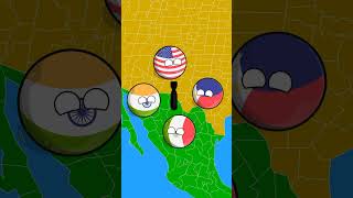 Bomb fell on the USA in nutshell animation countryballs nutshell shorts [upl. by Diehl]