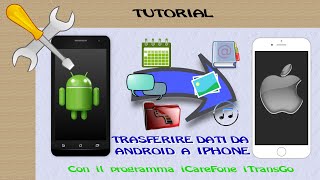 Come Trasferire tutti i dati dal vecchio Smartphone Android al Nuovo iPhone [upl. by Esirahs]