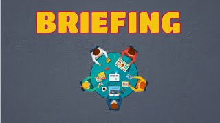 What Does BRIEFING Means  Meanings And Definitions With Example in ENGLISH [upl. by Joshua]