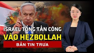 Ít nhất 492 người Lebanon thiệt mạng khi Israel tấn công  60 Giây Tinh Hoa TV [upl. by Moriah]