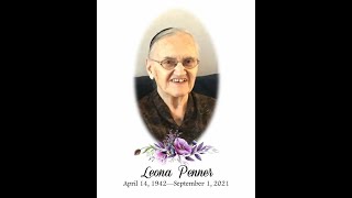 Mrs Leona Penner Funeral Service  IMF Church [upl. by Cathyleen]