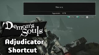 Demon’s Souls PS5 Remake  Fast Shortcut to Adjudicator Boss Shrine of Storms [upl. by Ellennahc433]