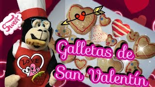 💖🍪GALLETAS BRETONAS DE SAN VALENTIN GALLETAS DE CORAZÓN PARA SAN VALENTIN [upl. by Czarra]