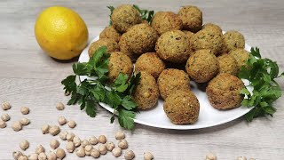 The most delicious falafel chickpea  Recipe from Nelli Vegan World [upl. by Edasalof825]