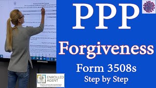 SELFEMPLOYED PPP Loan Forgiveness 2021 Reporting on Taxes PPP Forgiveness for Schedule C amp F [upl. by Goss704]