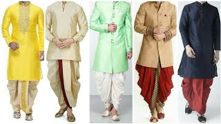 Dhoti Kurta Design For Men 201920  Dhoti Kurta Boys Fashion 201920  Indian Style Dhoti Kurta [upl. by Ettenaej782]