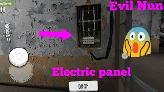 How to Repair the Electric panel Evil nun android gameplay [upl. by Roel633]