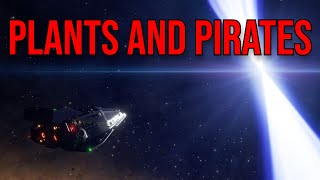 SPACE PLANTS and PIRATE COMBAT  Elite Dangerous EP 2 [upl. by Hayimas]