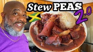 How to make Jamaican STEW PEAS 20  Deddy’s Kitchen [upl. by Latyrc]