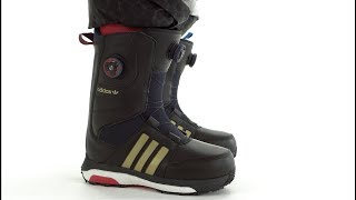 2017  2018  Adidas Acerra ADV Snowboard boots  Video Overview [upl. by Bathesda]