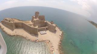 Le Castella  Capo Rizzuto Provincia di Crotone con un drone [upl. by Alamat]