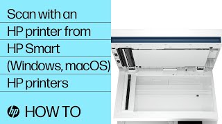 How to scan with an HP printer from HP Smart  HP printers  HP Support [upl. by Cutlip544]