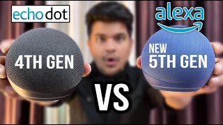 Echo Dot 5th Gen Unboxing and Review  Comparison Between Echo Dot 5th Gen And Echo Dot 4th Gen [upl. by Chandra143]