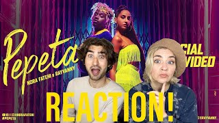 Pepeta Music Video REACTION  Nora Fatehi Ray Vanny [upl. by Rao93]