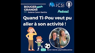 38 Quand TiPou veux pu aller à son activité de motricité  avec Sarah Hamel 😒 [upl. by Easton960]