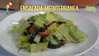 Receta de Ensalada Mediterranea [upl. by Nade]