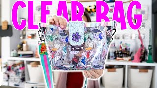 The CUTEST Clear Bag Thats Easy To Make And Fun To Use Lets Make The Two In One From Sewn Ideas [upl. by Merry]