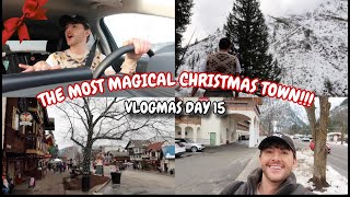 The Most MAGICAL CHRISTMAS Town  Vlogmas Day 15 [upl. by Astor]