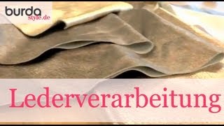 burda style – Lederverarbeitung [upl. by Lunette]