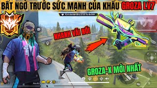 FREE FIRE GROZA  ĐỊA CHẤN ĐA SẮC BẤT NGỜ TRƯỚC SỨC MẠNH CỦA NÓ BẮN NHANH VÃI NỒI [upl. by Candice]