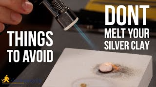 How To Torch Fire Silver Clay [upl. by Quiteris73]