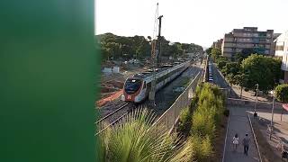 Rodalies línea R4 dirección Terrassa estación del Nord [upl. by Telrats]