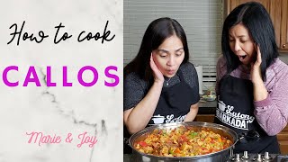 Learn How To Cook CALLOS  Easy amp Delicious Filipino Style Callos Recipe Oxtail Tripe amp Beef Tripe [upl. by Bibbye]