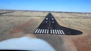 Landing Upington International Airport South Africa FAUP [upl. by Annej72]