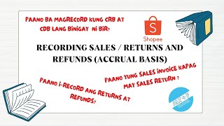 Paano magrecord ng sales kung dalawang books lang CRB and CDB accrual [upl. by Maclean]