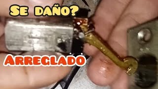 como arreglar pistillo de chapa bancaria desarmado🔑aprende [upl. by Briny]