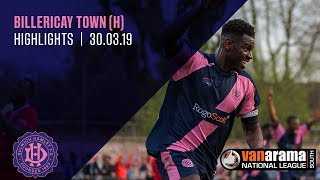 Dulwich Hamlet v Billericay Town National League South 300319  Match Highlights [upl. by Deina]