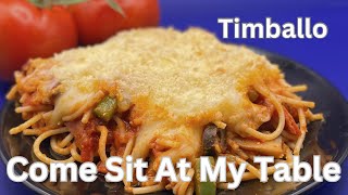 Timballo Casserole  Hearty Italian Pasta  Feeds a Crowd [upl. by Schwinn]