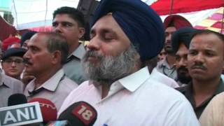 Sukhbir Badal on Gen KS Brar [upl. by Reba3]