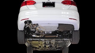 AWE Tuning MK6 VW Jetta 25L Track Edition Exhaust [upl. by Atinuahs787]